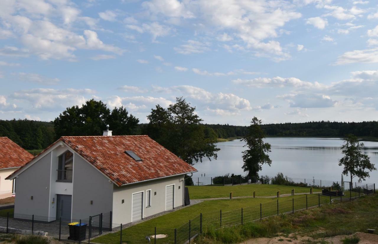 Luxus-See-Domizil mit Sauna, Kamin und Boot-130 qm für 6 Personen Krakow am See Exterior foto